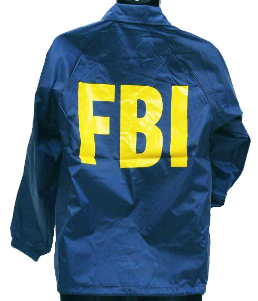 MIL-FORCE ミルフォース ウィンドブレーカー FBI 連邦捜査局 Lサイズ WB-FBI-L