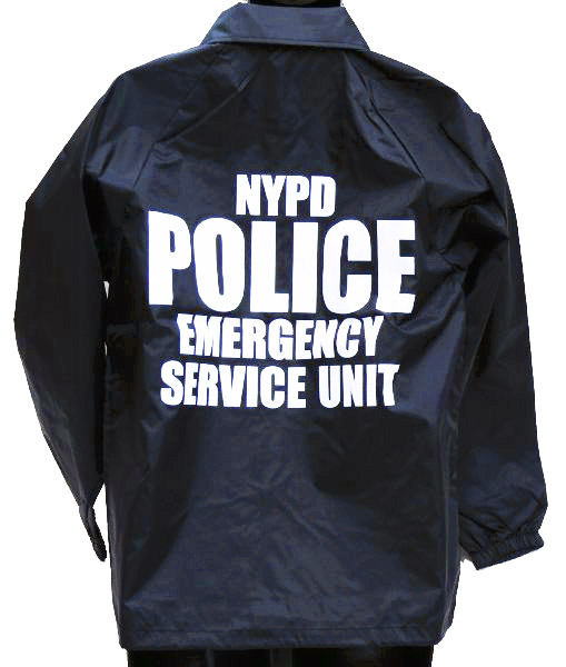 MIL-FORCE ミルフォース ウィンドブレーカー NYPD POLICE ニューヨーク市警察  Lサイズ WB-NYPD-L