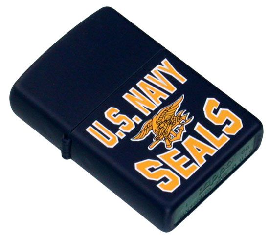 ZIPPO ジッポー ”NAVY SEALS ネイビーシールス（ネイビー）”モデル ライター