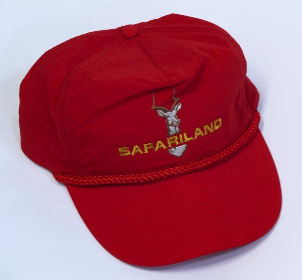 SAFARILAND ロゴ入キャップ（赤）