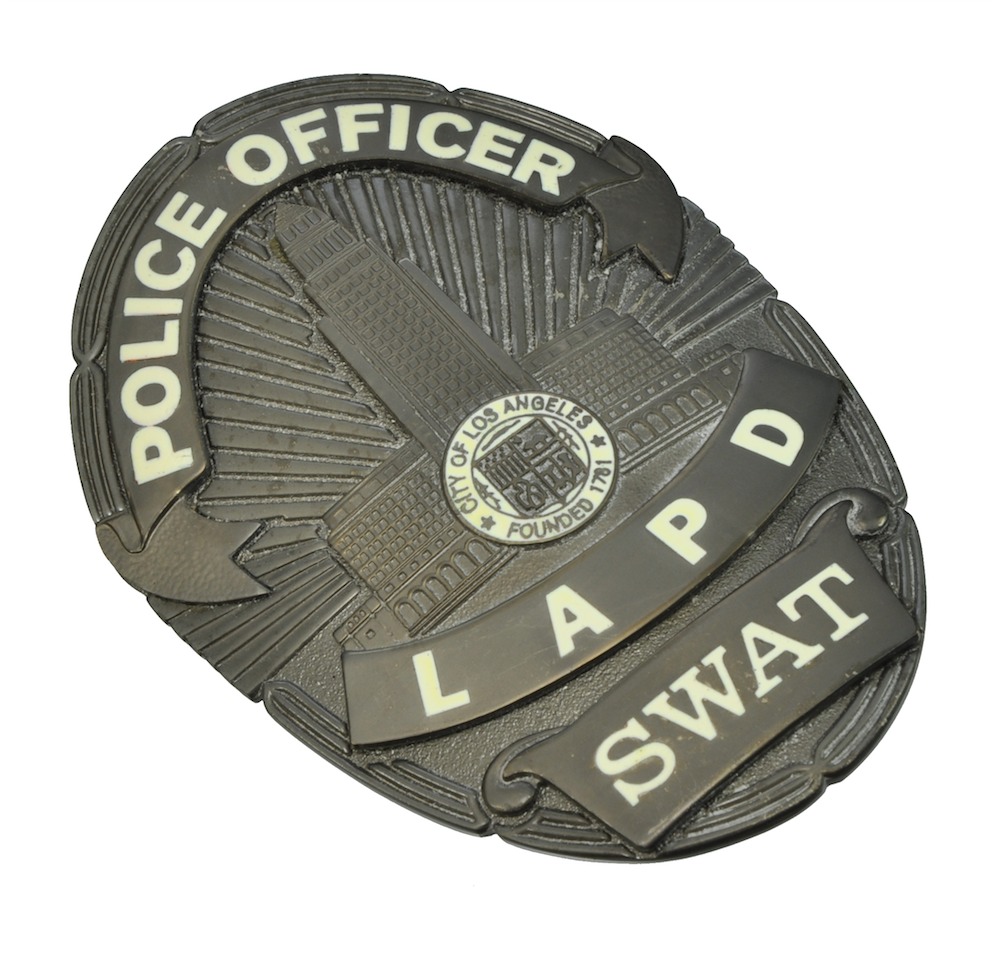 LAPD(ロサンゼルス市警察) SWAT POLICE BADGE ポリスバッジ レプリカ