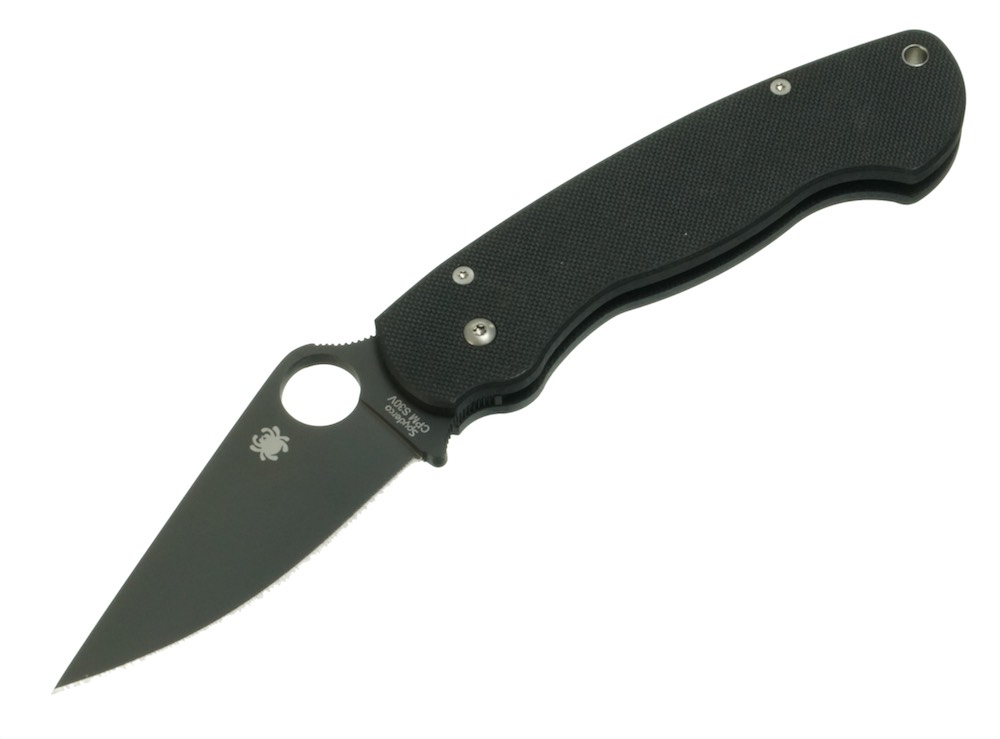 Spyderco スパイダルコ Para-military パラミリタリー フォールディングナイフ C81GPBK