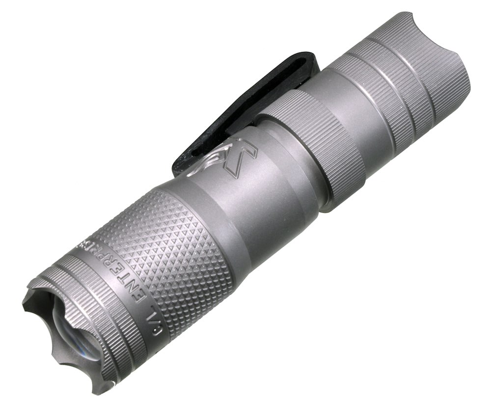 LENSLIGHT レンズライト ミニ チタニウム (ビーズブラスト/シングルアウトプット) LEDライト チタン