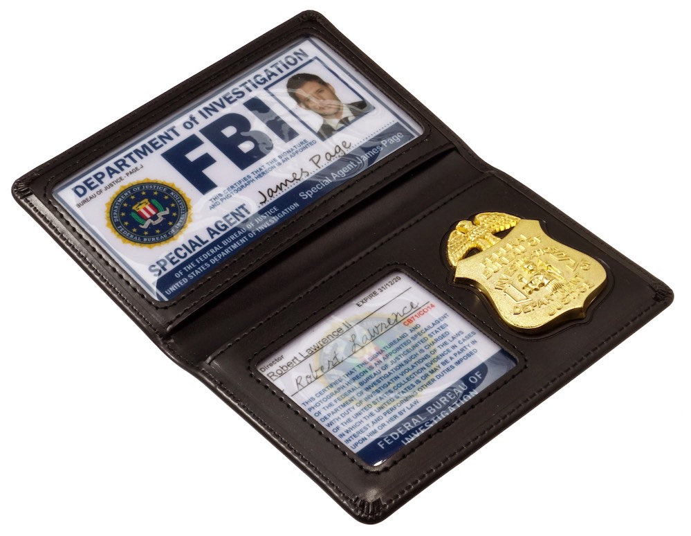 FBIバッジ＆カードホルダー ”ディーン モデル”