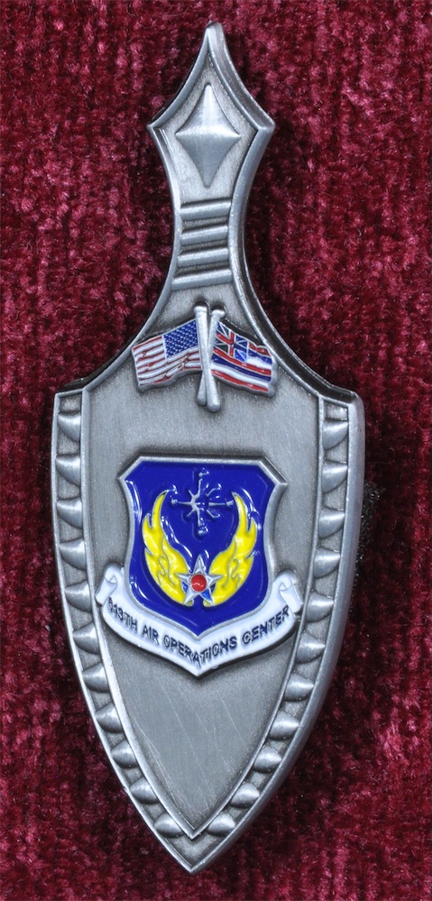 U.S.チャレンジコイン 2815 /記念メダル 76mm ｘ 29mm サイズ 変形コイン