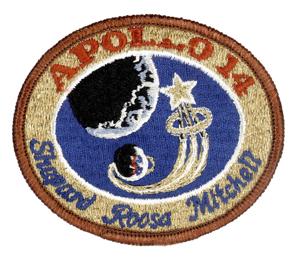 NASA ヴィンテージ刺繍パッチ アポロ14号 ベルクロ付き/ベルクロパッチ