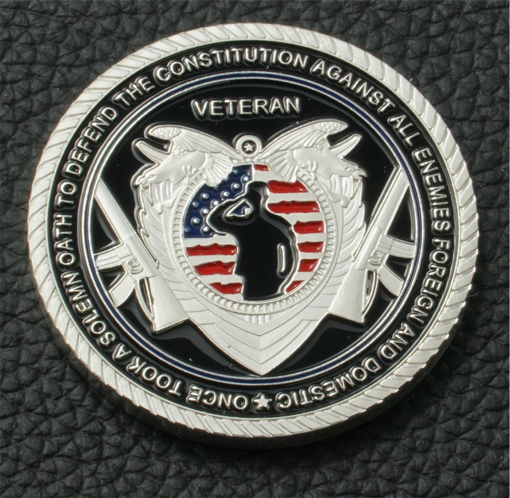 U.S.チャレンジコイン 1128 /記念メダル 直径40mm サイズ
