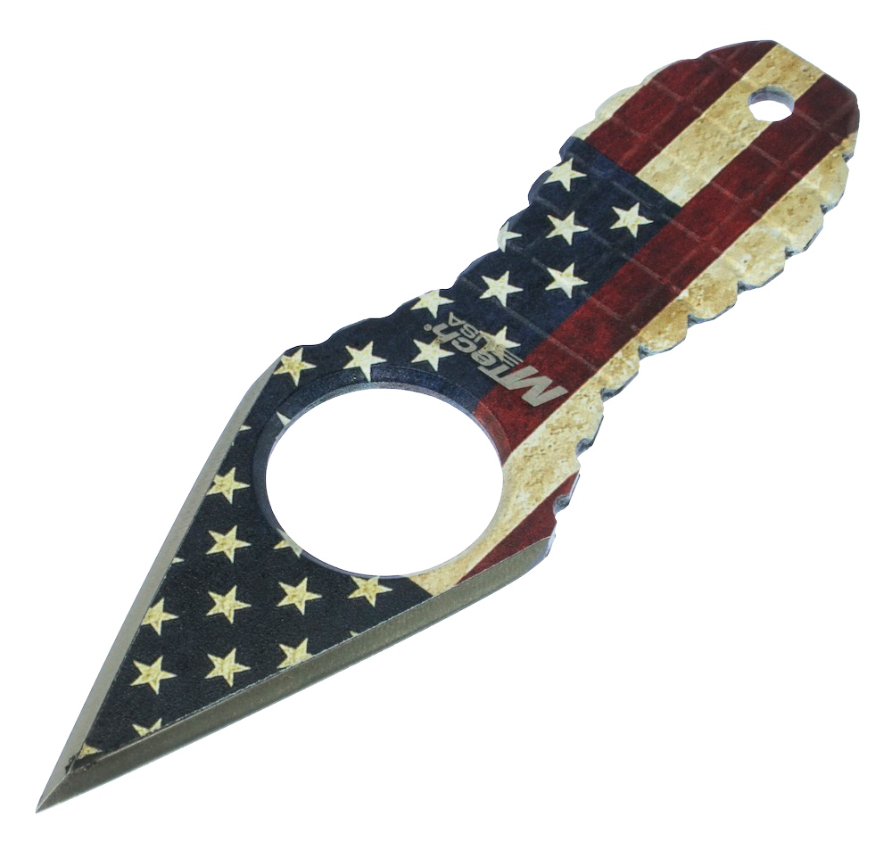 M Tech USA グレネードネックナイフ Flag /シースナイフ ネックナイフ