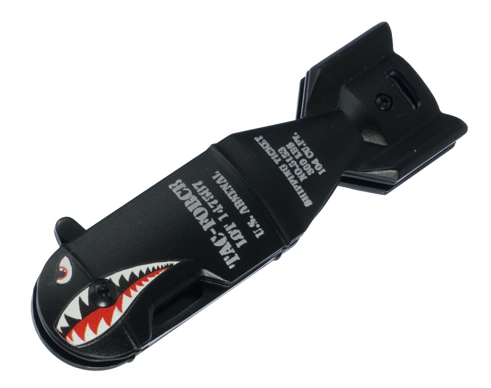 TAC FORCE シャークボムナイフ Black  Shark Bomb Knife /フォールディングナイフ ストレート刃