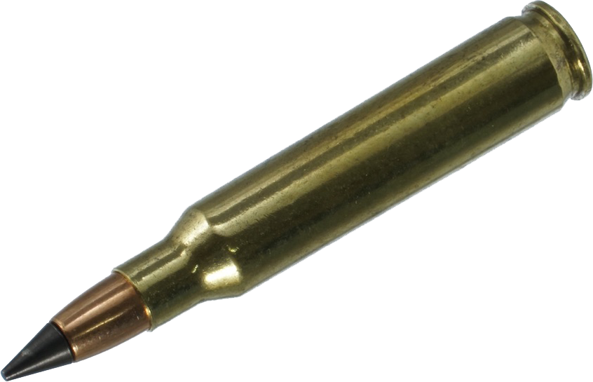 ダミーカート ライフル弾 223 Remington Mag Black Tip プライマー付実弾レプリカ