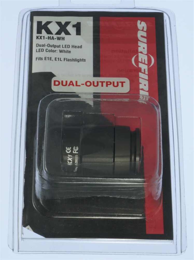 SUREFIRE KX1-HA-WH DUAL-OUTPUT E1E、E1L用 LEDヘッドユニット