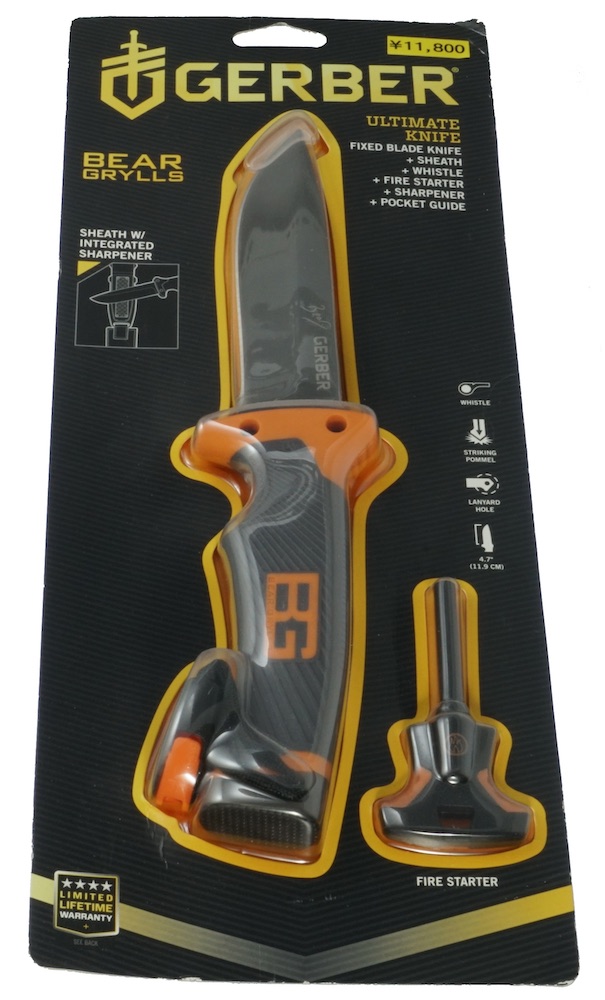 GERBER ベア・グリルス アルティメイト ナイフ 31-001063 BEAR GRYLLS ULTIMATE KNIFE シースナイフ