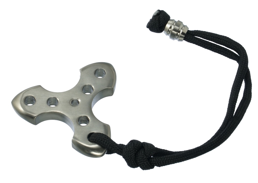 TC4チタニウムEDCインパクトツール・スターグリップ/Titanium EDC Impact Star GripTool