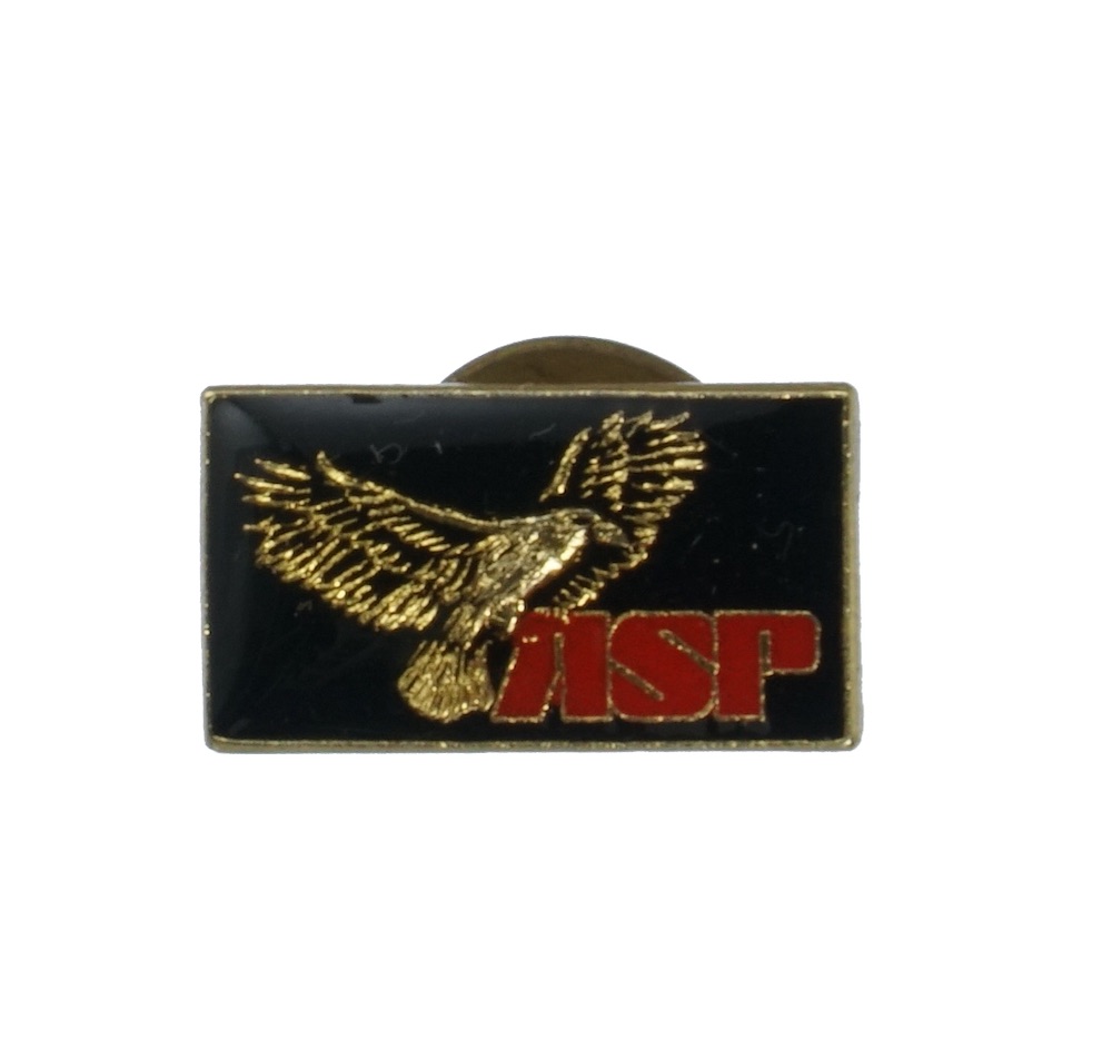 ASP イーグルロゴ ピンバッジ 【ASP エーエスピー】