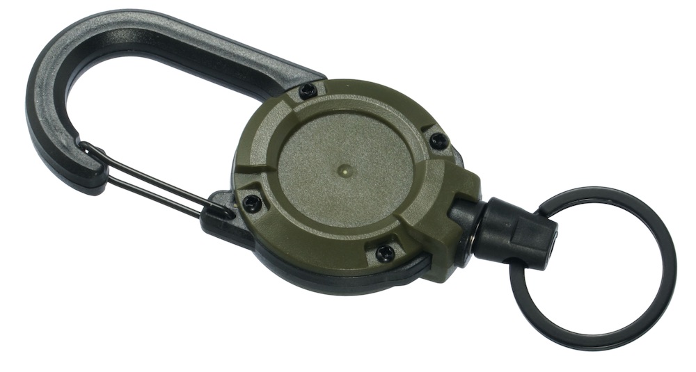 J-FORCE リールキーホルダー ODカラビナ付